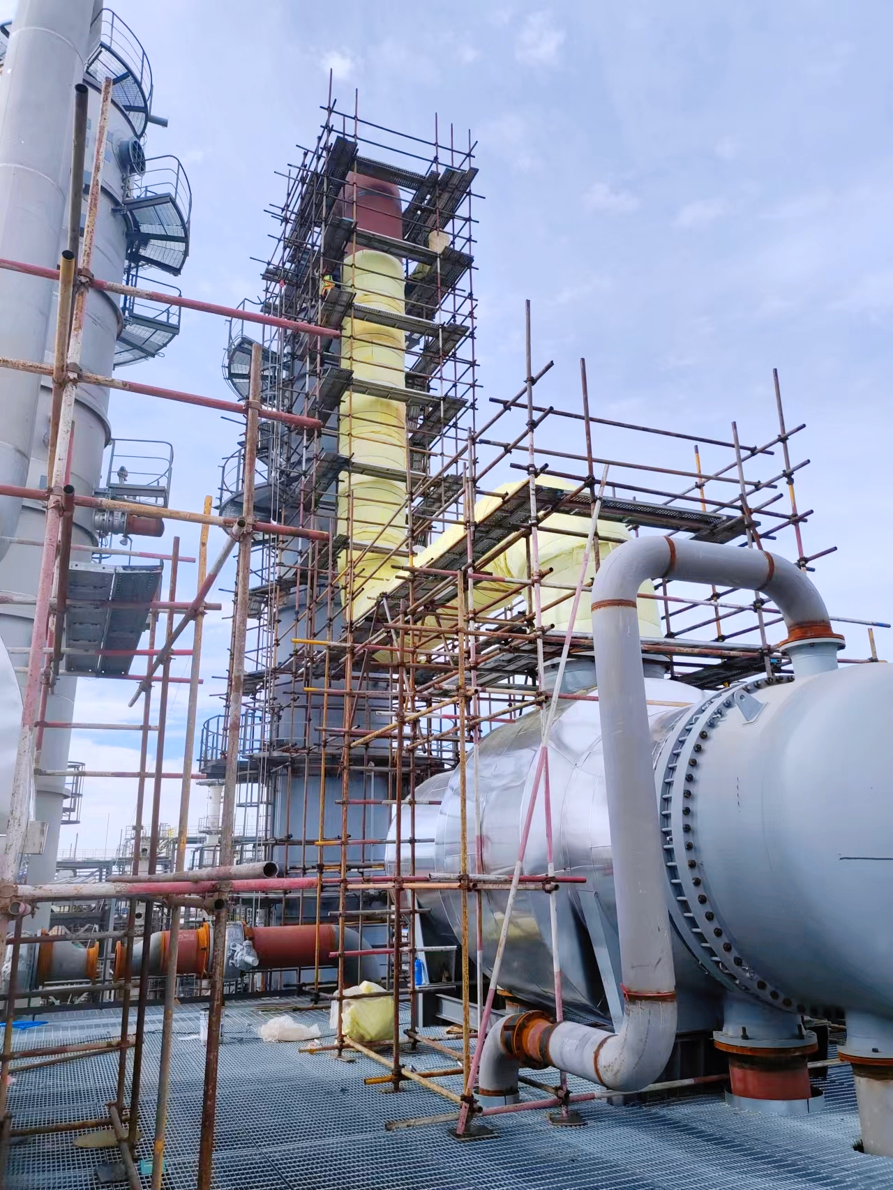 華恒BDO裝置低沸塔